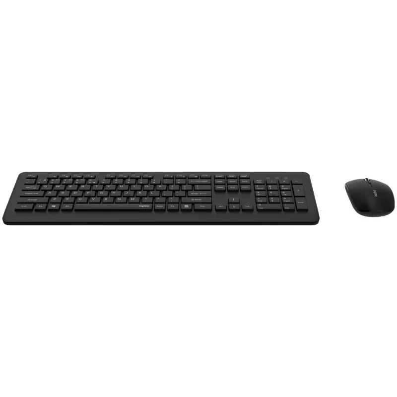 Rapoo 8310M draadloze toetsenbord- en muisset, zwart