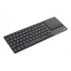 Rapoo E2810M draadloos ultra-slim multimedia-toetsenbord met touchpad, QWERTZ, zwart