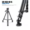 Leofoto King Kong LVC-193C+BV-15 carbonfiber video-statiefkit