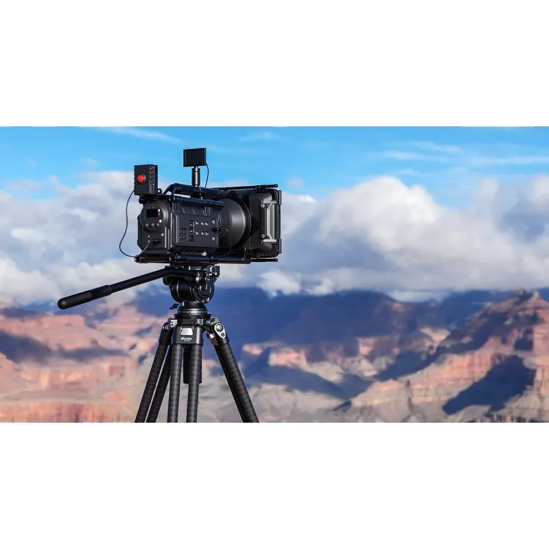 Leofoto King Kong LVC-193C+BV-15 carbonfiber video-statiefkit