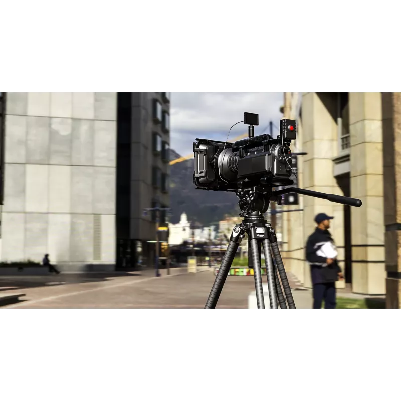 Leofoto King Kong LVC-193C+BV-15 carbonfiber video-statiefkit