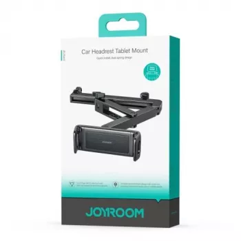 Joyroom JR-ZS433 hoofdsteunhouder voor smartphones en tablets - zwart