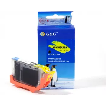 G&G Ninestar compatibele inktcartridge voor Canon CLI-42BK (6384B001) zwart