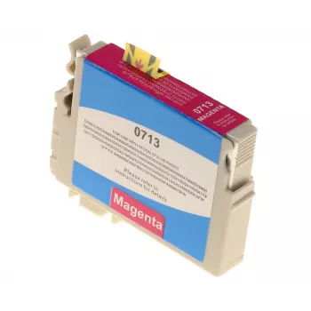 G&G Ninestar compatibele inktcartridge voor Epson T0713 (C13T07134012) - magenta