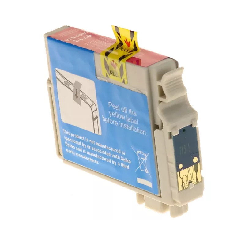 G&G Ninestar compatibele inktcartridge voor Epson T0713 (C13T07134012) - magenta