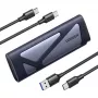 UGREEN USB 3.2 Gen 2 M.2 NVMe & SATA SSD-behuizing, gereedschapsloze externe harde-schijfbehuizing
