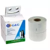 G&G Compatibele etikettenrol voor DYMO 99012, S0722400 - 36 x 89 mm direct thermisch papier, wit, permanent hechtend, 520 etiketten