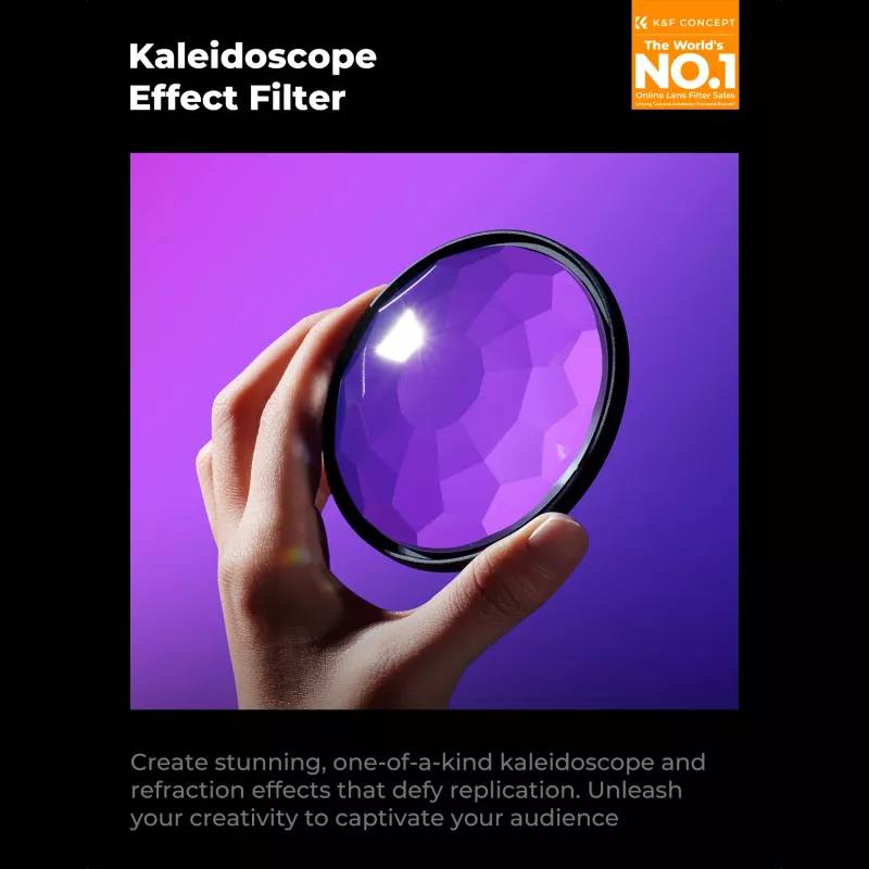 K&F Concept Nano-B caleidoscoopfilter 58mm