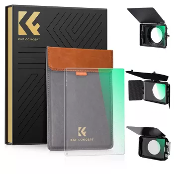 K&F Concept Black Diffusion 1/8-filter 4x5.65 inch voor matte box