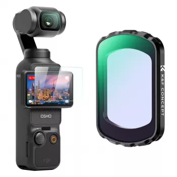K&F Concept light pollution cut night filter magnetisch voor DJI Osmo Pocket 3 (KF01.2702)