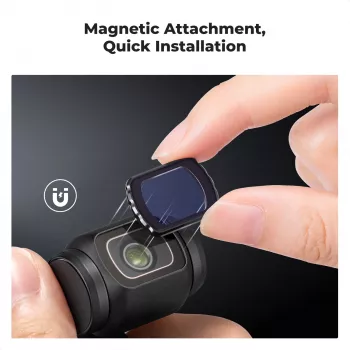 K&F Concept light pollution cut night filter magnetisch voor DJI Osmo Pocket 3 (KF01.2702)