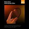 K&F Nano-X MRC gold streak anamorfisch filter 55mm