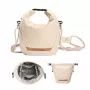 K&F Concept crossbody sling bag 5L beige voor camera en smartphone