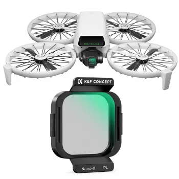K&F Concept Nano-X 8K Ultra HD circulair polarisatiefilter voor DJI Flip drone (KF01.3080)