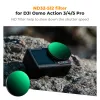 KF Concept Nano-X Variabele ND-filter ND32-512 grijs voor DJI Osmo Action 3/4/5 Pro