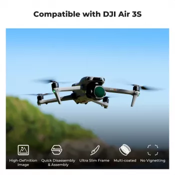 K&F Concept Nano-X CPL Ultra HD 8K circulair polarisatiefilter voor DJI Air 3S-drone KF01.2878