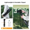 K&F Concept compact camerastatief voor DSLR en smartphone zwart