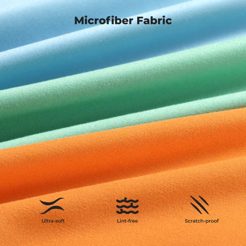 12x microvezeldoek 250g voor cameraoptiek brillen Kf08.087