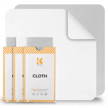 KF microvezeldoek 30x30cm 200gsm 3-pack voor optiek, cameralenzen, beeldschermen
