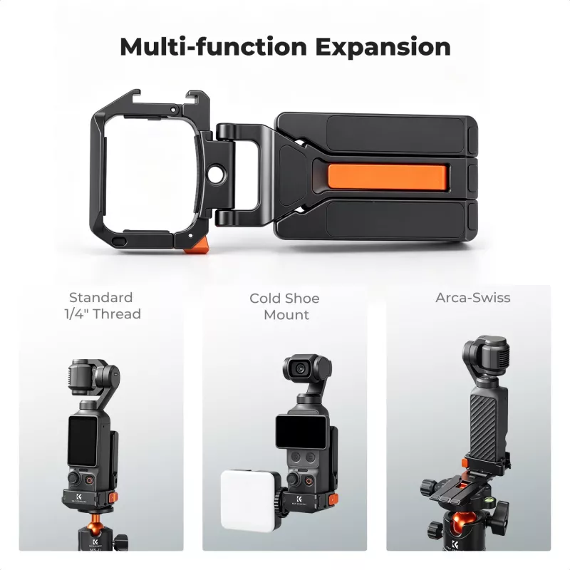 KF KF20.0022 Magnetische behuizing en statiefbevestiging voor DJI Osmo Pocket 3 / 4