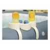 Bestway Flowclear zwembad bekerhouder 2-pack grijs/blauw