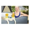 Bestway Flowclear zwembad bekerhouder 2-pack grijs/blauw