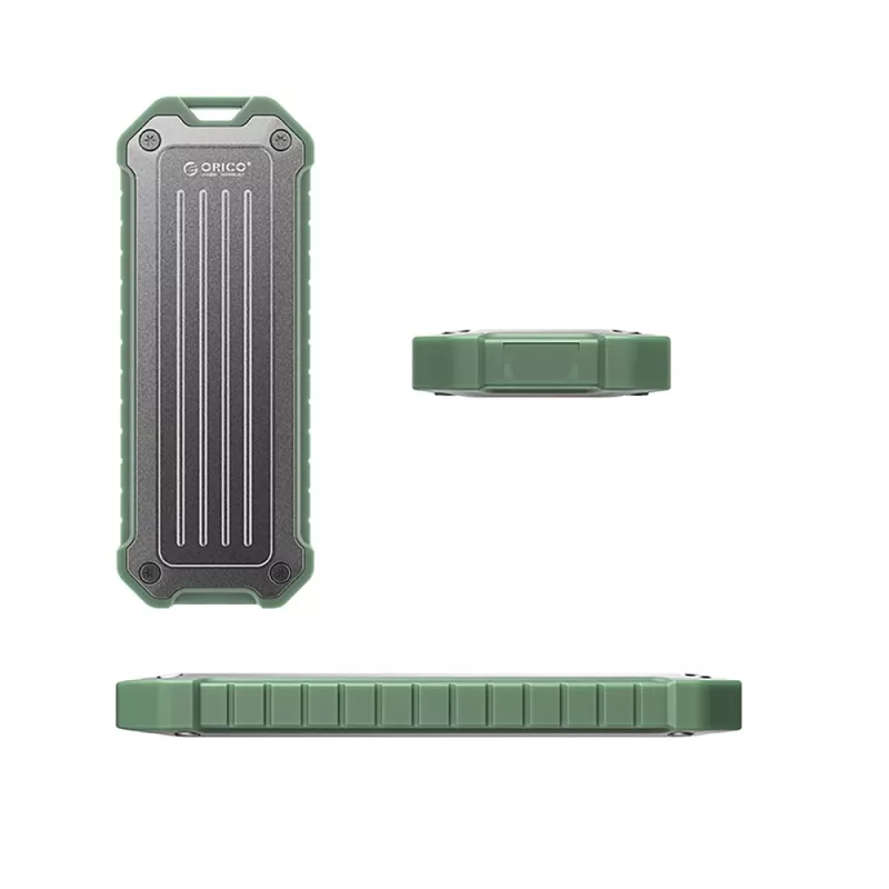 ORICO OTPX-G2 M.2 NVMe/SATA SSD USB-C 3.2 Tactical Enclosure - grijsgroen