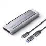 ORICO AXM2-G2 M.2 NVMe USB-C 10Gbps-behuizing - grijs