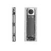 ORICO TCM2-G20 M.2 NVMe USB-C 3.2 20Gb/s-behuizing - zilver/transparant