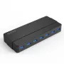 ORICO H7928-U3-V1 7-poorts USB 3.0-hub met 7x USB-A, zwart