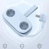 ORICO AP3 20W GaN stekkerdoos 5-in-1, 2x AC + 2x USB-A + 1x USB-C, blauw