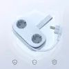 ORICO AP3 65W GaN stekkerdoos 6-in-1, 2x AC + 2x USB-A + 2x USB-C, blauw