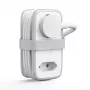 ORICO APP 15,5W 5-in-1 stekkerdoos met 2x AC, 2x USB-A, 1x USB-C - wit