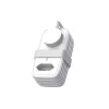 ORICO APP 15,5W 5-in-1 stekkerdoos met 2x AC, 2x USB-A, 1x USB-C - wit