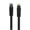 ORICO PUG-C7B CAT7 Ethernet-kabel 10Gbps RJ45 platte LAN-internetkabel 15m - zwart