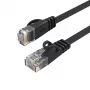 ORICO PUG-C7B CAT7 Ethernet-kabel 20m plat zwart 10Gbps RJ45 LAN netwerk-patchkabel
