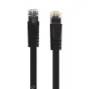 ORICO PUG-C7B CAT7 Ethernet-kabel 20m plat zwart 10Gbps RJ45 LAN netwerk-patchkabel