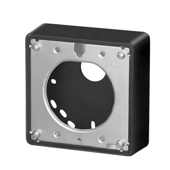 i-PRO WV-QJB500-B aansluitdoos voor S-serie en U-serie camera's, zwart, IP66, IK10