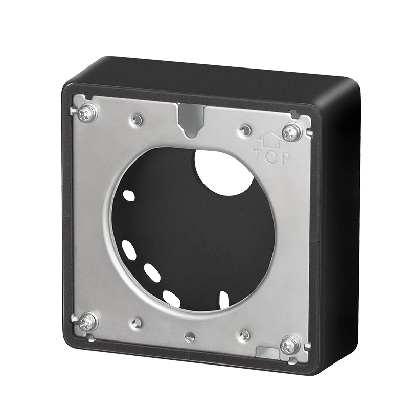 i-PRO WV-QJB500-B aansluitdoos voor S-serie en U-serie camera's, zwart, IP66, IK10