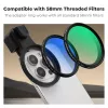 K&F Concept Variabel ND-filter ND2-ND32 58mm Clip-On voor smartphone