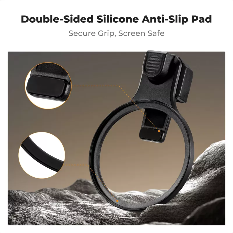 K&F Concept KF15.0026 variabel ND-filter ND2-ND32 67mm Clip-On voor smartphone