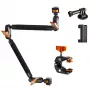 K&F Concept Magic Arm 22 inch + Super Clamp Crab Clamp 1/4 3/8 KF31.201