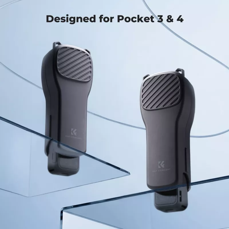 KF harde PC-hoes voor DJI Osmo Pocket 3/4 met draagband - zwart