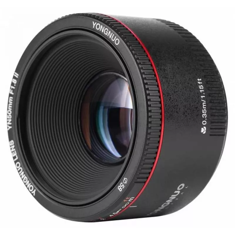 Yongnuo YN 50mm f/1.8 II objectief voor Canon EF