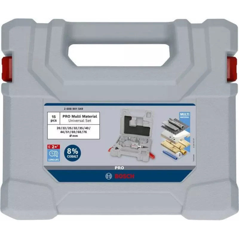 Bosch PRO Multi Material Q-Lock gatenzaagset 15-delig 2608901549