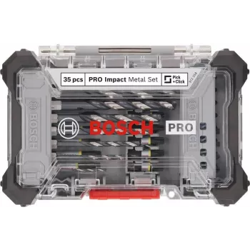 Bosch PRO klopboor- en bitset 35-delig (2608521U81)