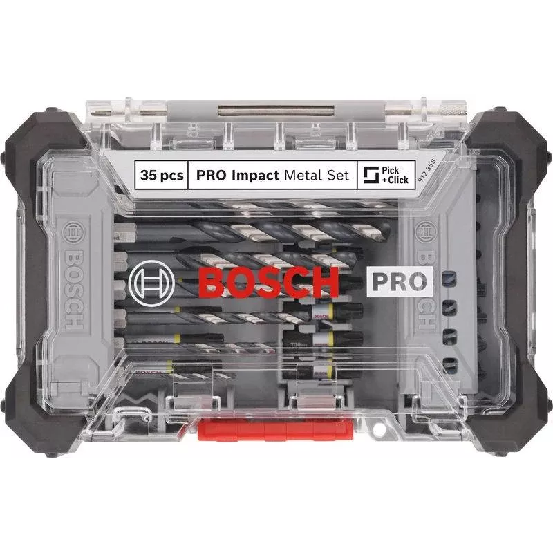 Bosch PRO klopboor- en bitset 35-delig (2608521U81)