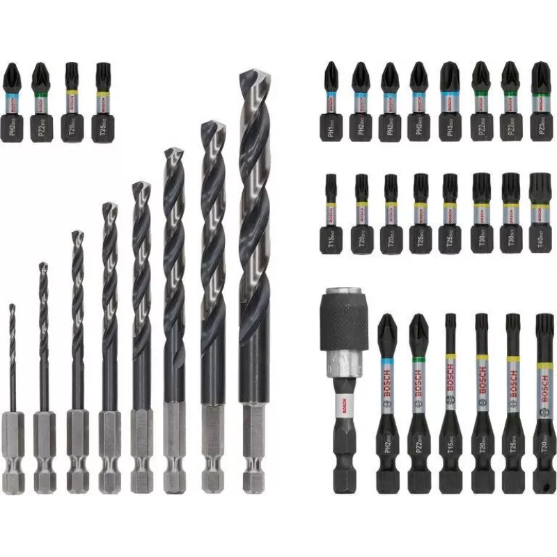 Bosch PRO klopboor- en bitset 35-delig (2608521U81)