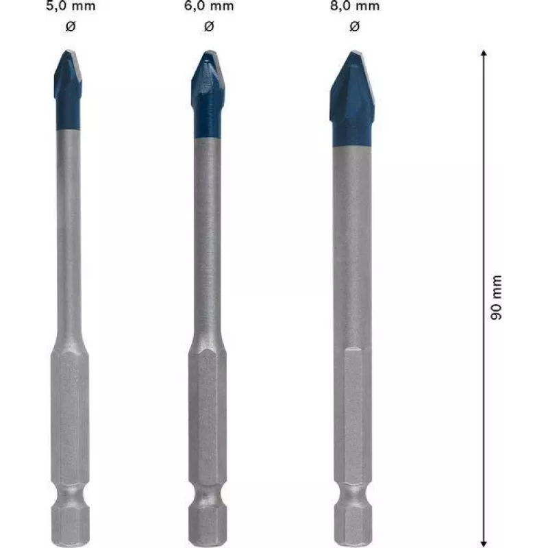 Bosch 2608902312 HardCeramic boor 6 mm Expert HEX-9