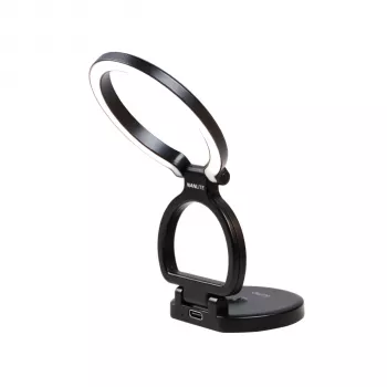 NANLITE Lumo Polar Black ringlamp